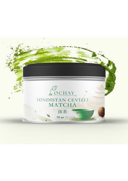 Doğal Hindistan Cevizli Matcha Çayı 50 Gram Ochay indirimleri