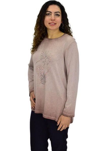 Kadın Pamuk Italyan Kazak 4549 BGL-ST04093