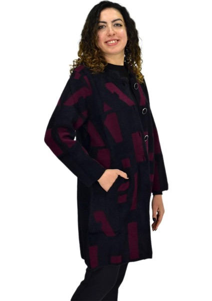 Kadın Tiriko Düğmeli Hırka 8157 BGL-ST04073