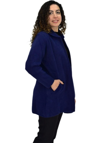 Kadın Tiriko Fermuarlı Cepli Hırka 2479 BGL-ST04075