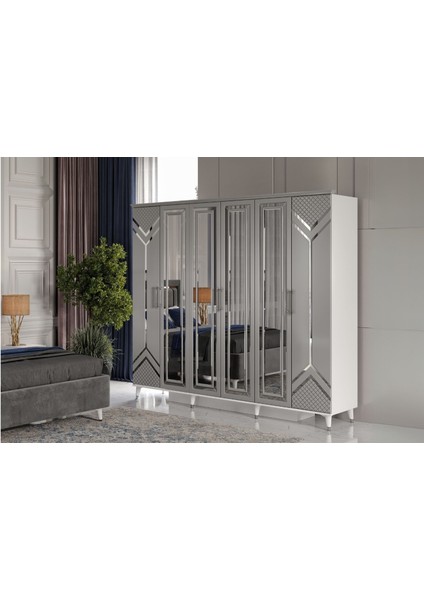 City Grey Yatak Odası Takımı fırsatları