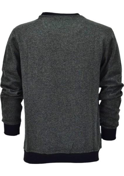 Erkek Sıfır Yaka Sweatshirt 2508 BGL-ST04027