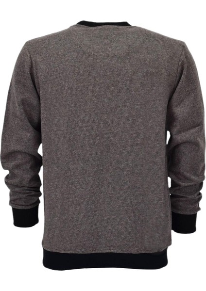 Erkek Sıfır Yaka Sweatshirt 2508 BGL-ST04027