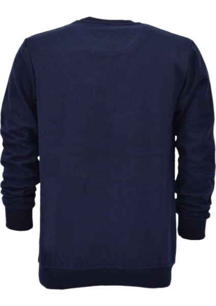 Erkek Sıfır Yaka Sweatshirt 2508 BGL-ST04027