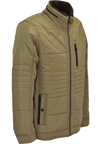 Erkek Yaka Kürklü Spor Mont M3300 BGL-ST04009