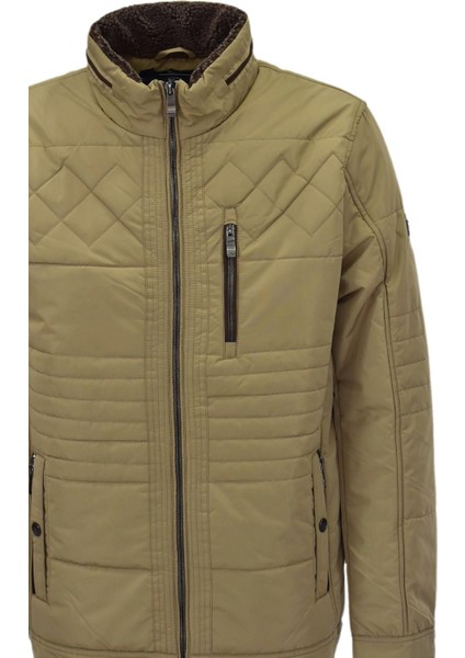 Erkek Yaka Kürklü Spor Mont M3300 BGL-ST04009