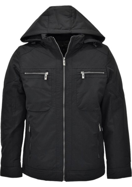 Erkek Kapüşonlu Spor Mont M3305 BGL-ST04004