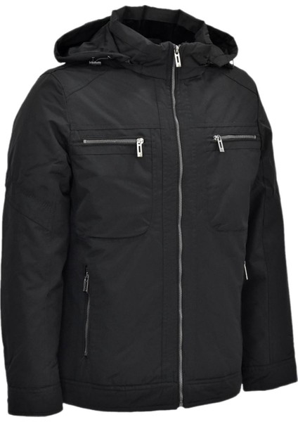 Erkek Kapüşonlu Spor Mont M3305 BGL-ST04004