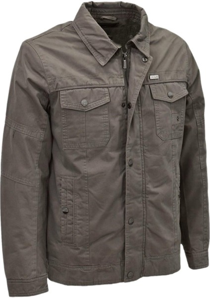 Erkek Spor Kanvas Yakalı Mont M2625 BGL-ST03994