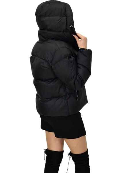 Kadın Spor Kapüşonlu Mont M5009 BGL-ST03988