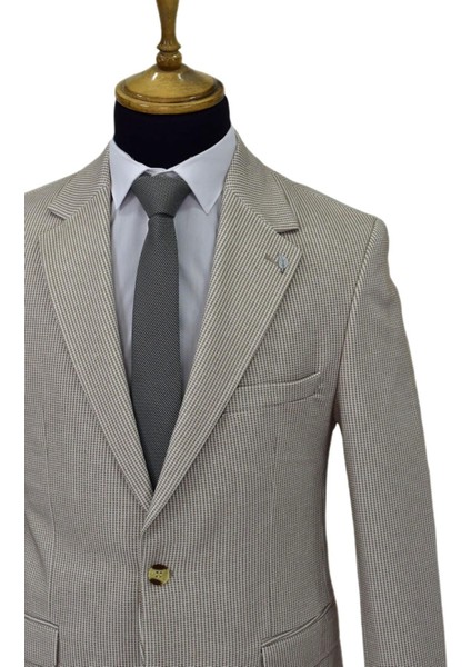 Erkek Tek Spor Ceket Çift Yırtmaçlı BGL-ST03982