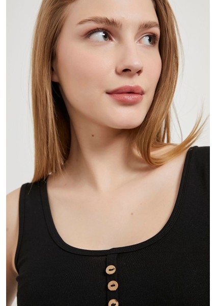 Önü Düğmeli Kalın Askılı Body fiyatları