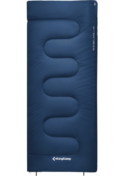 Kingcamp Snowflake 400 Ultra -15°c Uyku Tulumu Navy Sol F.