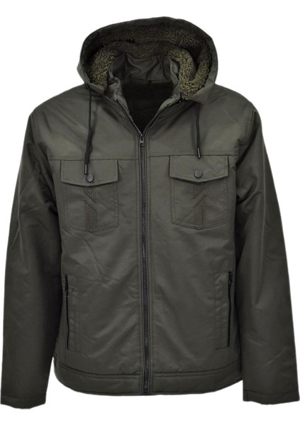 Erkek Spor Kapüşonlu Mont BGLST03938