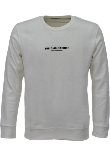 Erkek Spor Mevsimlik Sıfır Yaka Sweatshirt BGL-ST03934