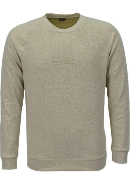 Erkek Spor Mevsimlik Sıfır Yaka Sweatshirt BGL-ST03935