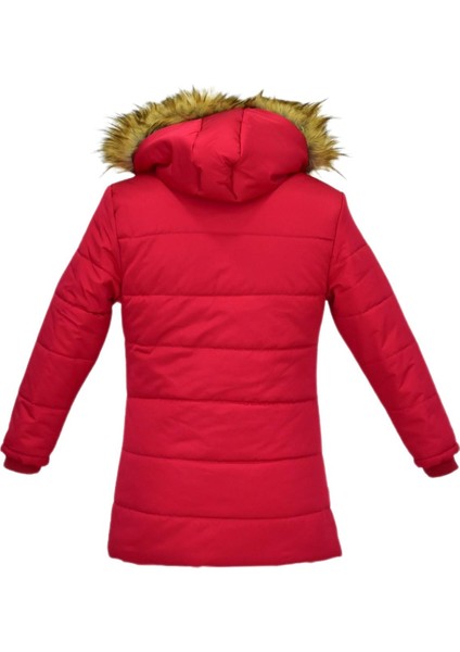 Kız Çocuk Kapüşonlu Mont BS-2015 modelleri