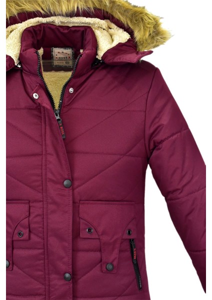 Kız Çocuk Kapüşonlu Mont BS-2015