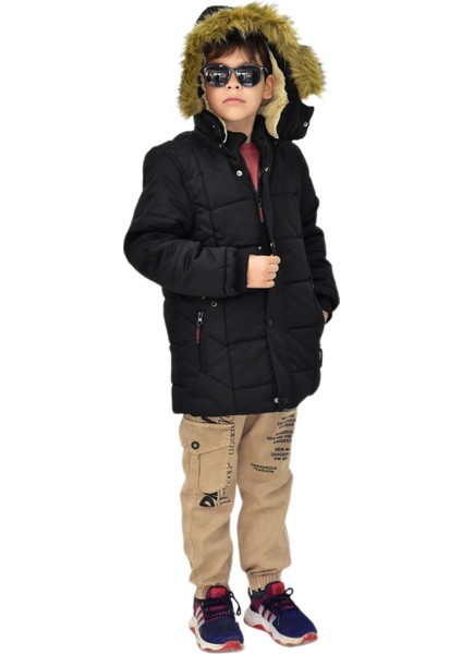 Erkek Çocuk Kapüşonlu Mont BS-2014 fiyatları