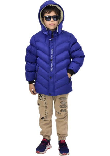 Erkek Çocuk Kapüşonlu Mont BS-0411