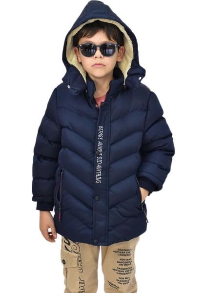 Erkek Çocuk Kapüşonlu Mont BS-0411