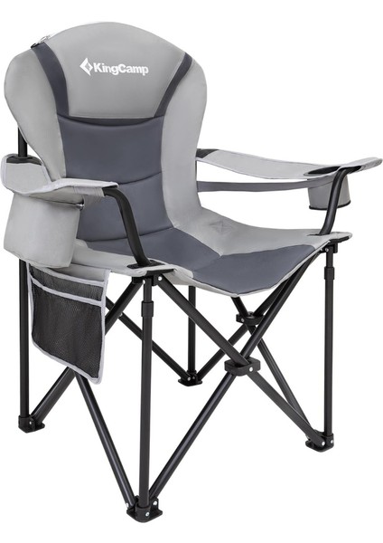 Kingcamp Cedar Deluxe Ultra Bel Destekli Kamp Sandalyesi Grey