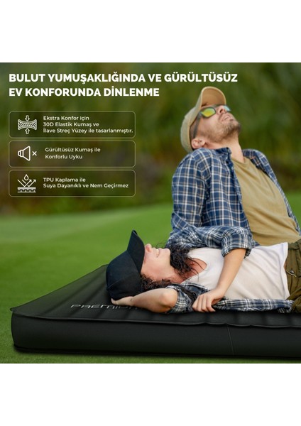 Kingcamp Premium Double Çift Kişilik Şişme Mat R-Değeri 7.5 fiyatları