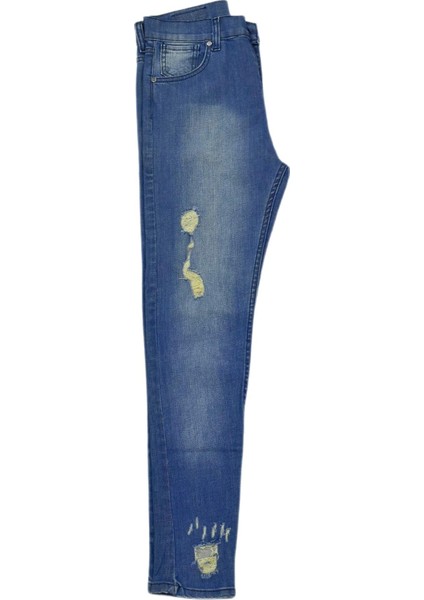 Kadın Eskitme Model Jeans BGL-ST03914