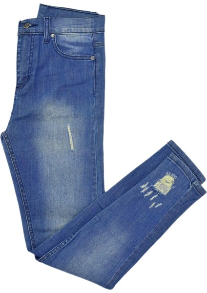 Kadın Eskitme Model Jeans BGL-ST03914