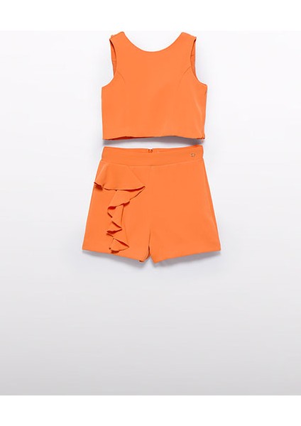 Abel Lula Kız Çocuk Alt Üst Bermuda Takım 5232