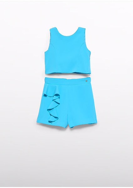 Abel Lula Kız Çocuk Alt Üst Bermuda Takım 5232 indirimleri