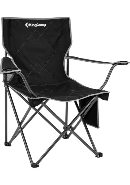 King Camp Kingcamp Lotus Comfort Konforlu & Takviyeli Kamp Sandalyesi Black indirimleri