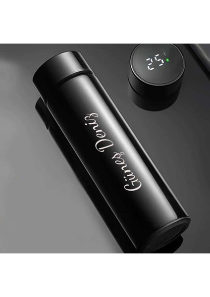 Kişiye Özel LED Sıcaklık Göstergeli Akıllı Vakumlu Yalıtımlı Termos 500ML fiyatları