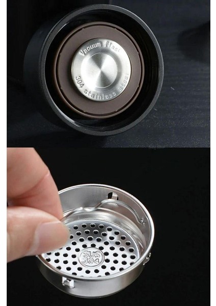 Kişiye Özel LED Sıcaklık Göstergeli Akıllı Vakumlu Yalıtımlı Termos 500ML fırsatları