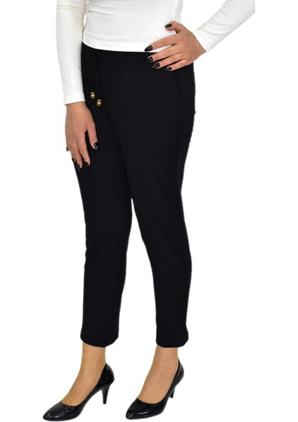Kadın Cepli Havuç Paça Pantolon BGL-ST03865
