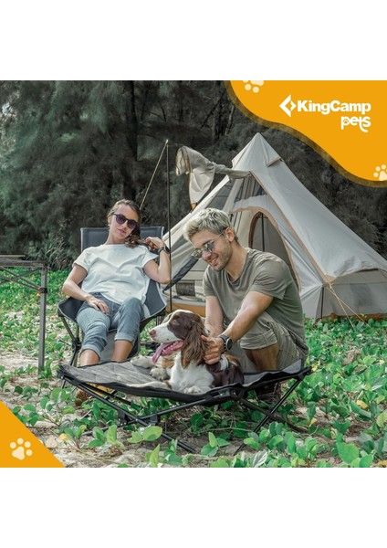 King Camp Kingcamp Pets Sedum S Katlanır Köpek Yatağı fırsatları