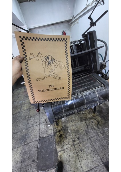 35X50 120 Gr. Kraft Kağıt Oto Paspası 100 Adet