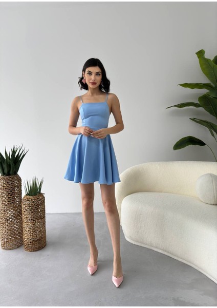 Kadın Askılı Kloş Elbise fiyatları