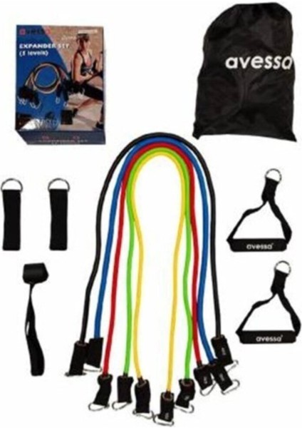 5'li Latex Direnç Lastiği Seti ECS-500