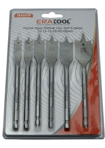 Era 56950 Yaprak Uç Seti 6 Parça