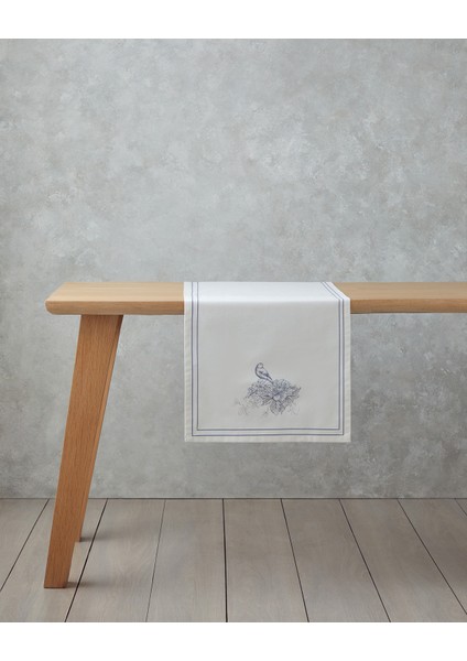 Edenic Polyester Runner 40X140 cm Lacivert