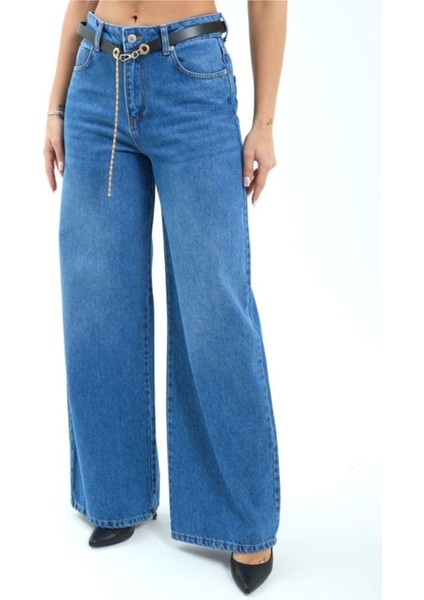 7398 Kot Pantolon-Mavi