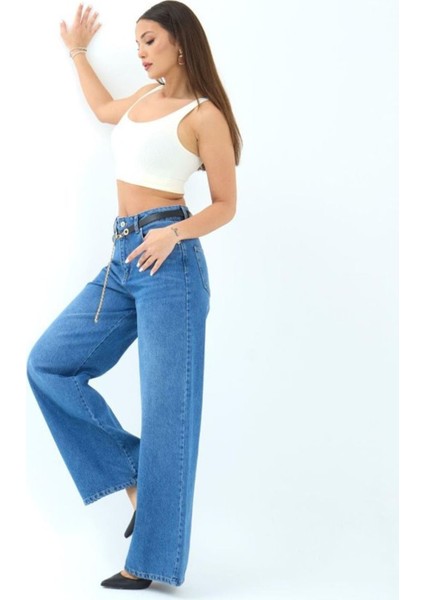 7398 Kot Pantolon-Mavi