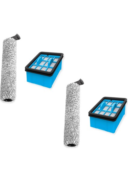 Bissell 3882 / 3883 Crosswave Omniforce Hepsi Bir Arada Temizleyici Çok Yüzeyli Fırça Hepa Filtre Aksesuarları (Yurt Dışından)
