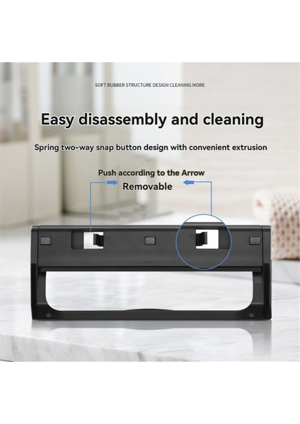 Ecovacs Deebot T50 Pro Elektrikli Süpürge Parçaları Silindir Fırça Kapağı Aksesuarları Için Ana Fırça Kapağı (Yurt Dışından) fırsatları