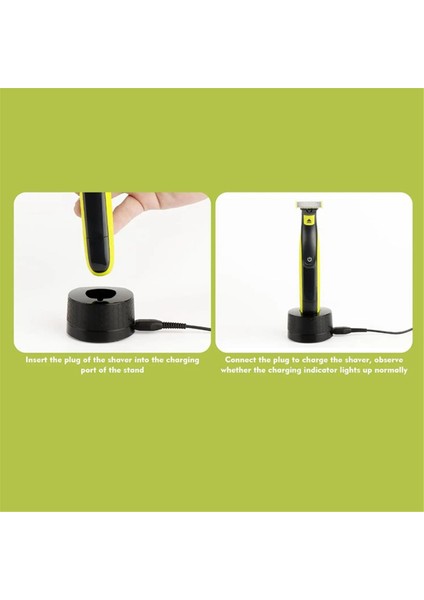 Philips QP2530 2520 2630 6530 Elektrikli Tıraş Makinesi T-Blade Şarj Tabanı Duvara Monte Şarj Tutucu Şarj Aksesuarları (Yurt Dışından)