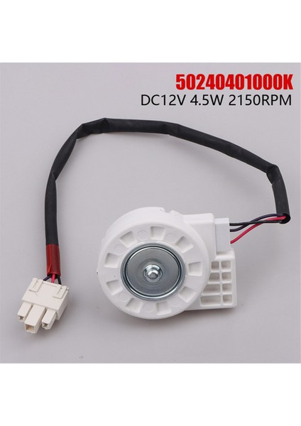 50240401000K Midea Buzdolabı Ataşman Ekipmanı Için Buzdolabı Fan Motoru Dondurucu Fan Motoru DC12V 4.5W (Yurt Dışından) fırsatları