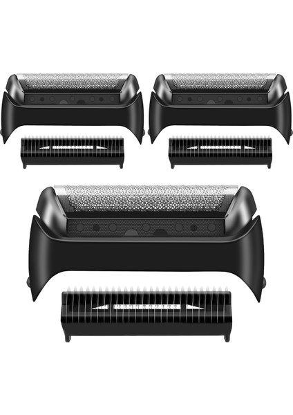 Braun 20S 10B 20B 1000 Serisi Tıraş Makinesi Başlığı Için 3 Adet Tıraş Makinesi Folyosu ve Bıçağı (Yurt Dışından) fiyatları