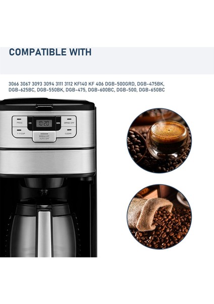 DGB-500GRD Kahve Makinesi Öğütücü Sepeti Cuisinart Çoklu Modeller Için DGB-475, DGB-475BK Kahve Öğütücü Yedek Parçaları (Yurt Dışından) fırsatları