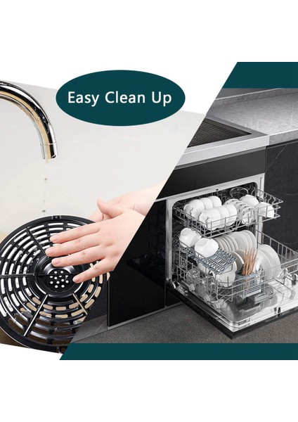Air Fryer Yedek Izgara Tavası Power Air Fryer Crisper Plaka Yapışmaz Kızartma Kaplama Tavası, B (Yurt Dışından) fiyatları